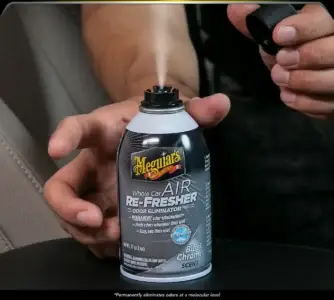 Meguiar’s Whole Car Air Refresher – Aroma Cromo Negro - Image 3