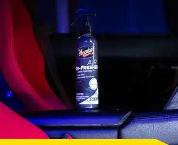 Meguiar’s Car Air Refresher – Spray Aroma Cromo Negro - Image 2