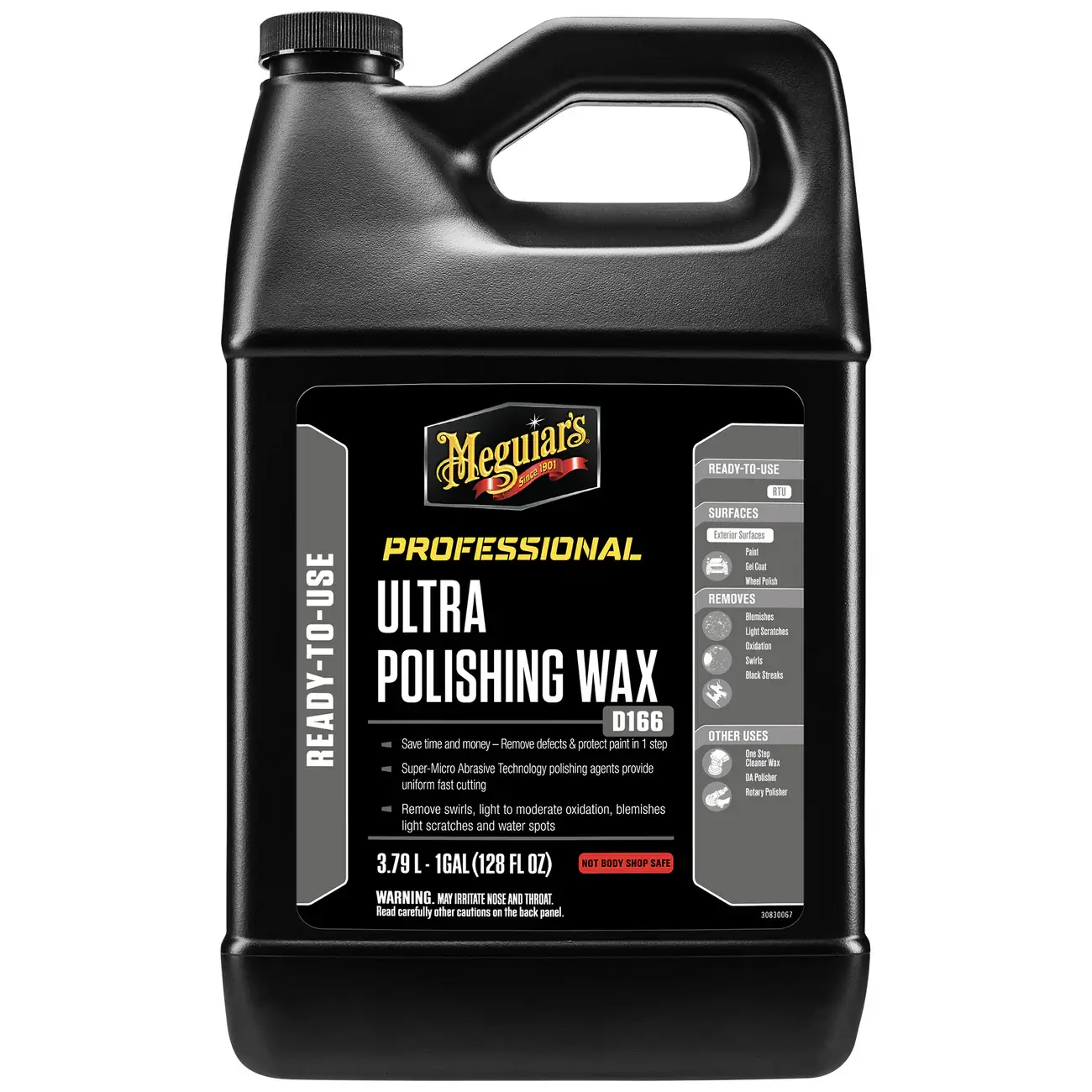 D16601_UltraPolishingWax_HDPE_Front_10x10_c6cd2850-eabb-4273-9332-b2de2f609d28.jpg Meguiar’s Ultra Polishing Wax D16601 - Image 1
